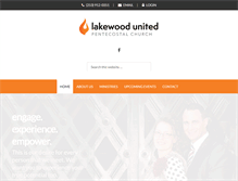 Tablet Screenshot of lakewoodupc.org